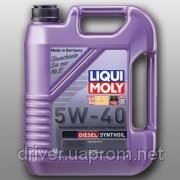 Моторное масло Ликви Моли 5w40 Liqui Moly Synthoil Diesel SAE 5W-40 5л фото