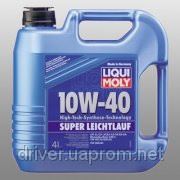 Полусинтетическое моторное масло Ликви Моли 10w40 Liqui Moly Super Leichtlauf SAE 10W-40 1л фото