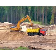 Земляные работы выемка грунта разработка котлованов разработка карьеров вывоз грунта Киев Киевская область фото