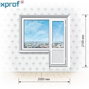 Балконный блок EXPROF, Россия, купить в Павлодаре