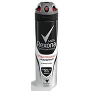 Дезодорант-спрей Rexona Men Антибактериальный и Невидимый на черном и белом (150 мл)