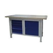 Верстак металлический ВТ 31 2М2С/МСБ Ч фото