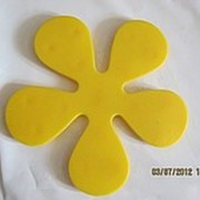 Мини-коврик Цветок желтый фото
