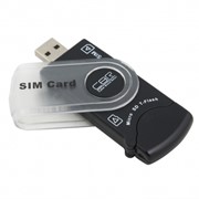 Картридер CBR CR-417, All-in-one, SIM-карты, USB 2.0 фотография