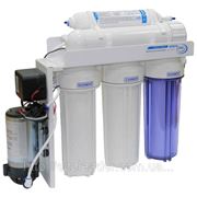 Фільтр води - система зворотного осмоса AquaLine RO-5 pump фото