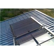 Солнечный коллектор для системы горячего водоснабжения на частный дом до 4 чел.