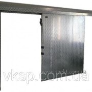 Раздвижная дверь Wiejak для холодильной камеры из нержавеющей стали (классическая система разъезда)