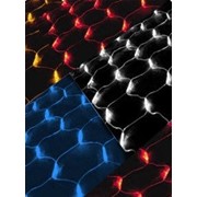 Светодиодная гирлянда Сеть 2*1,5 м.RGB фото