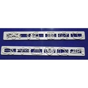 Пэчворк для декора и края Вензеля из 2 шт. фото