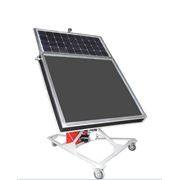 Солнечный комбинированый мобильный енергетичный модуль фото