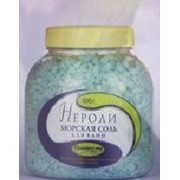 Соль морская ароматизированная для ванн НЕРОЛИ. фото