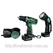 Аккумуляторный шуруповерт Hitachi DS12DVF3-TA фото