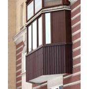 Обшивка балкаонов, балкон под ключ, утепление балконов фото