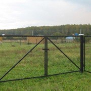Ворота и калитки с доставкой фотография