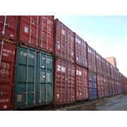 Погрузка леса и любых других товаров в морские контейнеры Житомир фотография