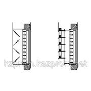 ВЕНТИЛЯЦИОННЫЕ РЕШЕТКИ С ЛОПАСТЯМИ В ОДИН РЯД С РЕГУЛИРУЕМЫМ КЛАПАНОМ фото