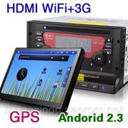 Новинка 2013г. Автомагнитола на Android WiFi GPS + планшет фото