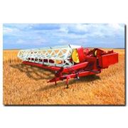 Перевозка крупногабаритной техники перевозка зерновых жаток - до 20 тонн фото