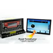Автомобильный DVD-плеер “Road Terminator“ - Android, съемный планшет, GPS, 3G, DVB-T, WiFi (2-DIN) фото