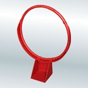 Кольцо баскетбольное усиленное (пруток) фото