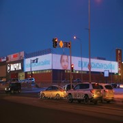 Реклама на МЕДИА-ФАСАДЕ | г.Астана|. Размер 78*4,8 метра фото