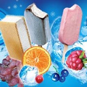 Мороженое “Сказка“ ванильное с джемом фото