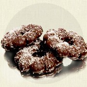 Печенье весовое «Шоколадные кружева с кокосом»