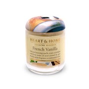 Heart&Home, Свеча «Французская ваниль», маленькая, 110 г фотография