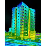 Тепловизионный контроль качества тепловой защиты многоэтажных зданий. фото