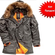 Куртка Slim Fit N3b Pаrka - ТОП продаж Alpha Industries фото