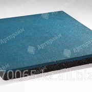 Резиновая плитка “Артпрайм“ 500*500*30, Синий фото