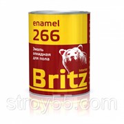 Эмаль ПФ-266 Britz красно-коричневая 1.9кг
