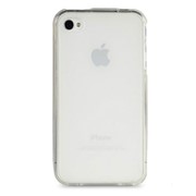 Чехол прозрачный стеклянный iPhone 4 4s