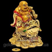 Статуэтка Хотей на жабе 22103072 фото