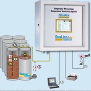 Система мониторинга температуры зерна в металлических силосах