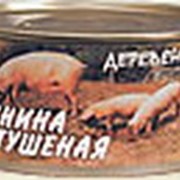 Тушенка из свинины «Деревенская» фото