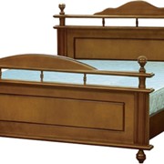 Деревянная кровать Ретро фото