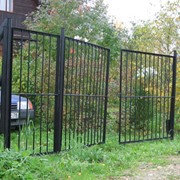 Ворота с калиткой 3,0х1,5м и 0,8х1,5м фото
