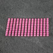 Камешки розовые на липучке 6 мм 140 шт 5482 фотография