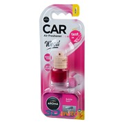 Ароматизатор подвесной бут. с дерев. крышкой AROMA CAR AROMA WOOD 6мл Bubble Gum фото