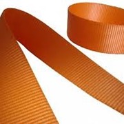 Ременная лента полипропилен оранжевая фото