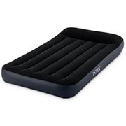 Односпальный надувной матрас Intex 64146 "Pillow Rest Classic Airbed" + насос (191х99х25см)