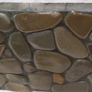 Облицовочная плитка для внутренних работ из плоского речного камня Украина
