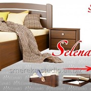 Кровать деревянная двуспальная Селена Аури, бук, Кровати двуспальные с подъемным механизмом фото
