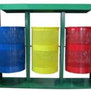 Урна уличная Трио фото