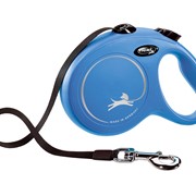 flexi flexi рулетка-ремень для собак, голубая (50кг, 5м) фото