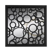 Зеркало настенное 'Рыбка', зеркальная поверхность 38,4 x 38,4 см, цвет чёрный