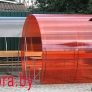 Беседка из поликарбоната Пион(Цвет на выбор)+Манга фотография