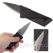 Кредитный нож (черный) фото