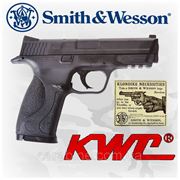 Smith&Wesson копия настоящего, пневматика KWC KM48 фото